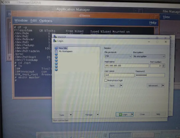 WinSCP Login