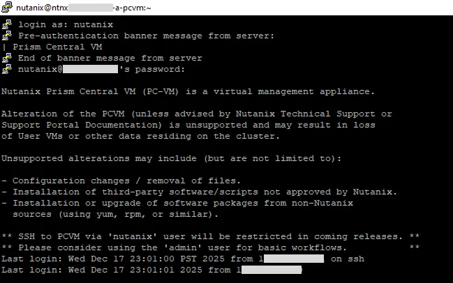 SSH CVM Nutamix