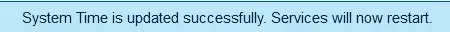 restart services